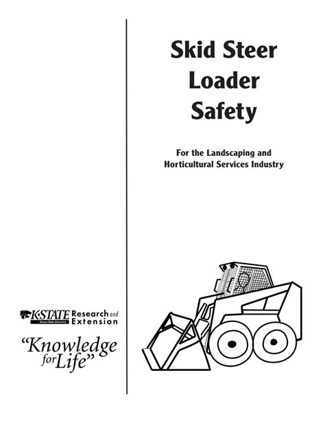 skid steer training test pdf